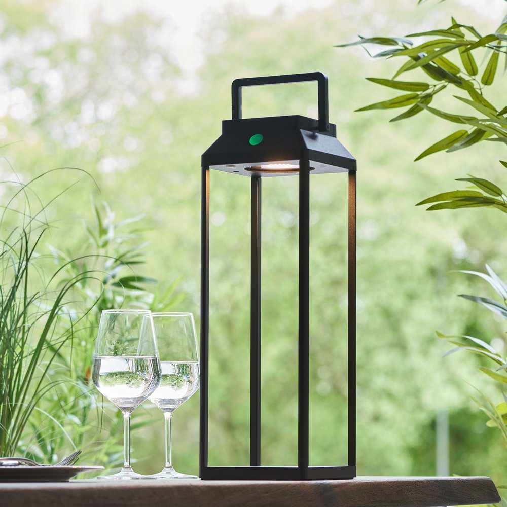 Monterey Solar Lantern Large Nest Flowers USA