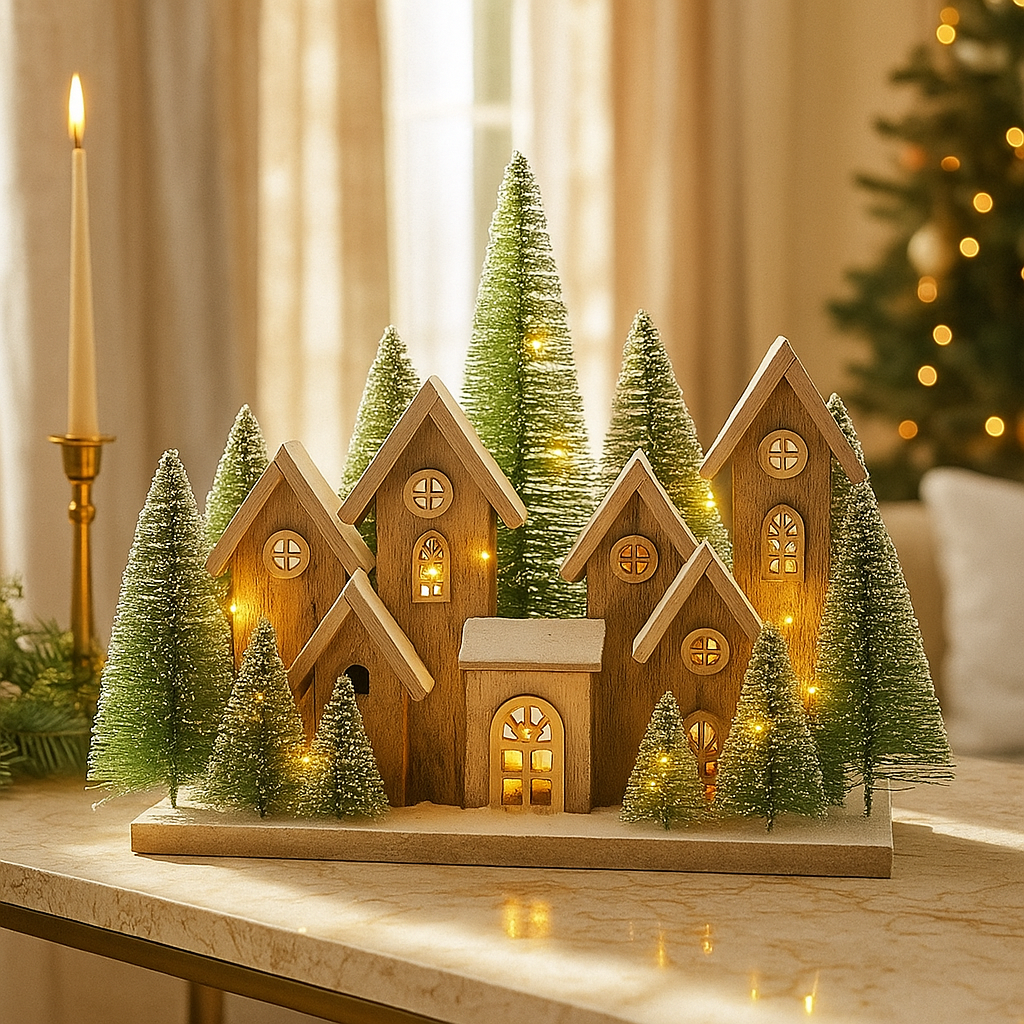 Light Up Trees & Houses