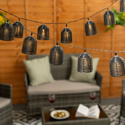 x3 Black Lobster LED Solar Garland Lights