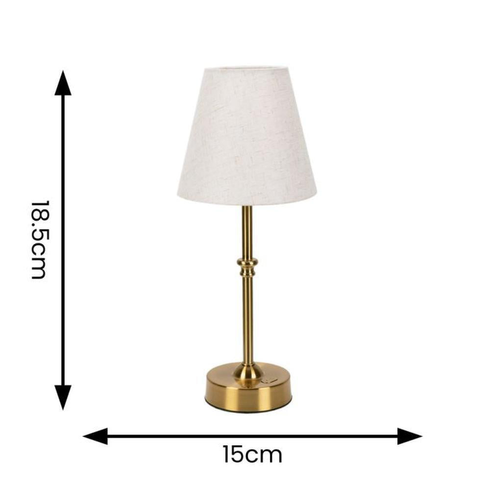 x3 Lowe Rechargeable Table Lamps