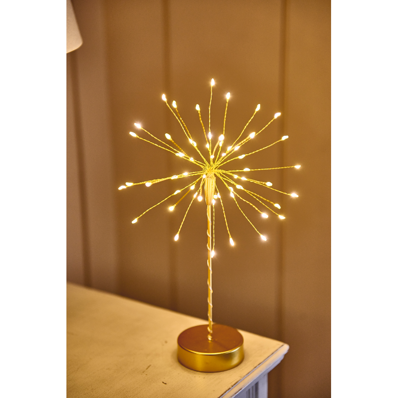 x12 Mini Table Starburst Gold