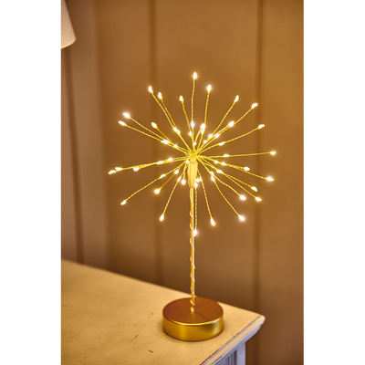 x12 Mini Table Starburst Gold