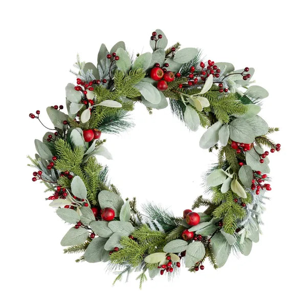 Roschip Berry Eucalyptus Wreath