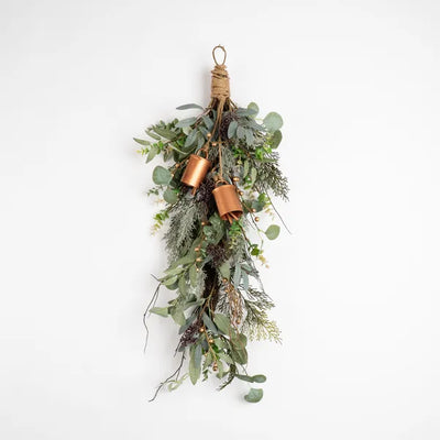 Faux Rustic Swag with Bells