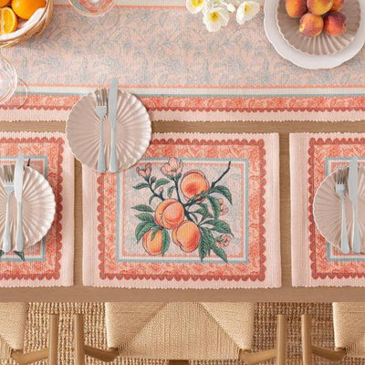 Anemone Peaches Table Runner Multicolour