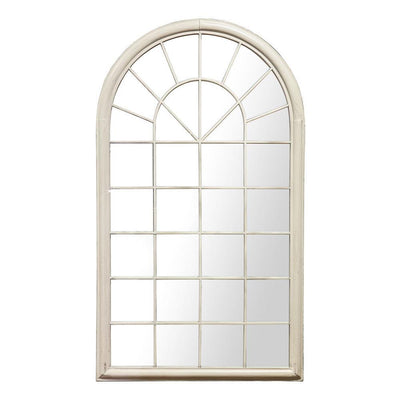 2x Orlanda Outdoor Mirrors White