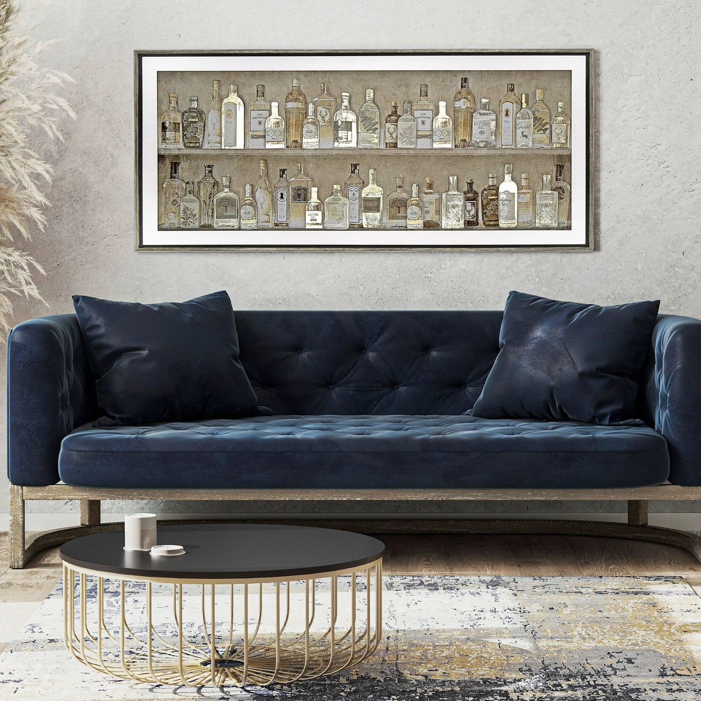 Gin Collection Framed Art