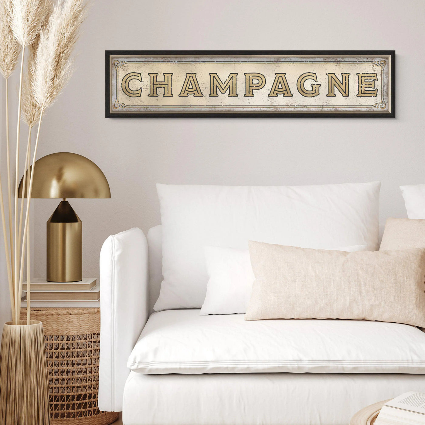 Champagne Mirrorred Art