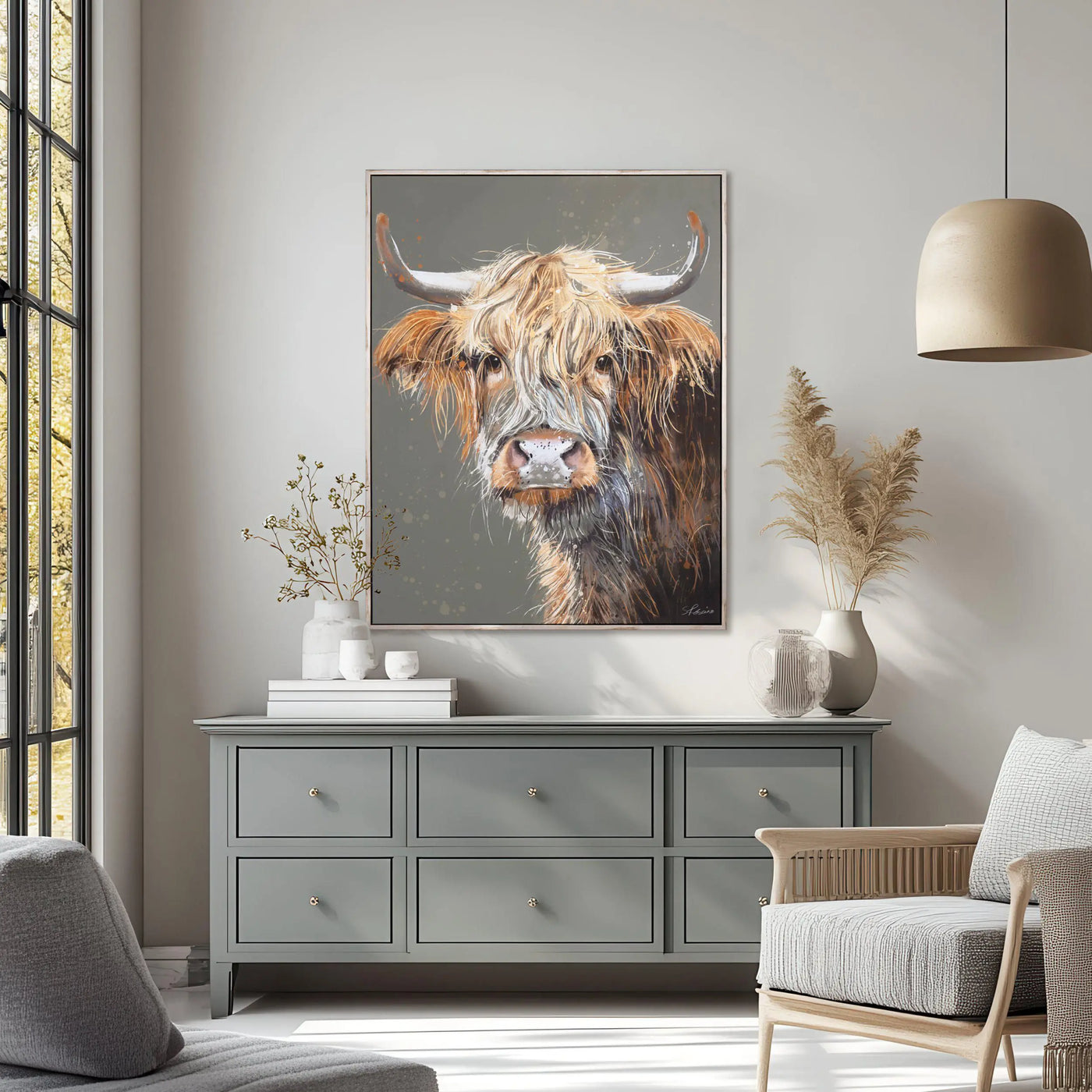 Brodie Framed Canvas