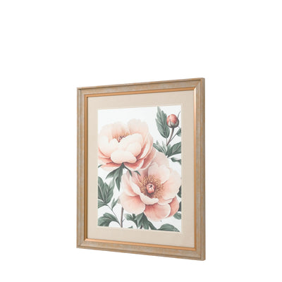 Peony Framed Art Pack