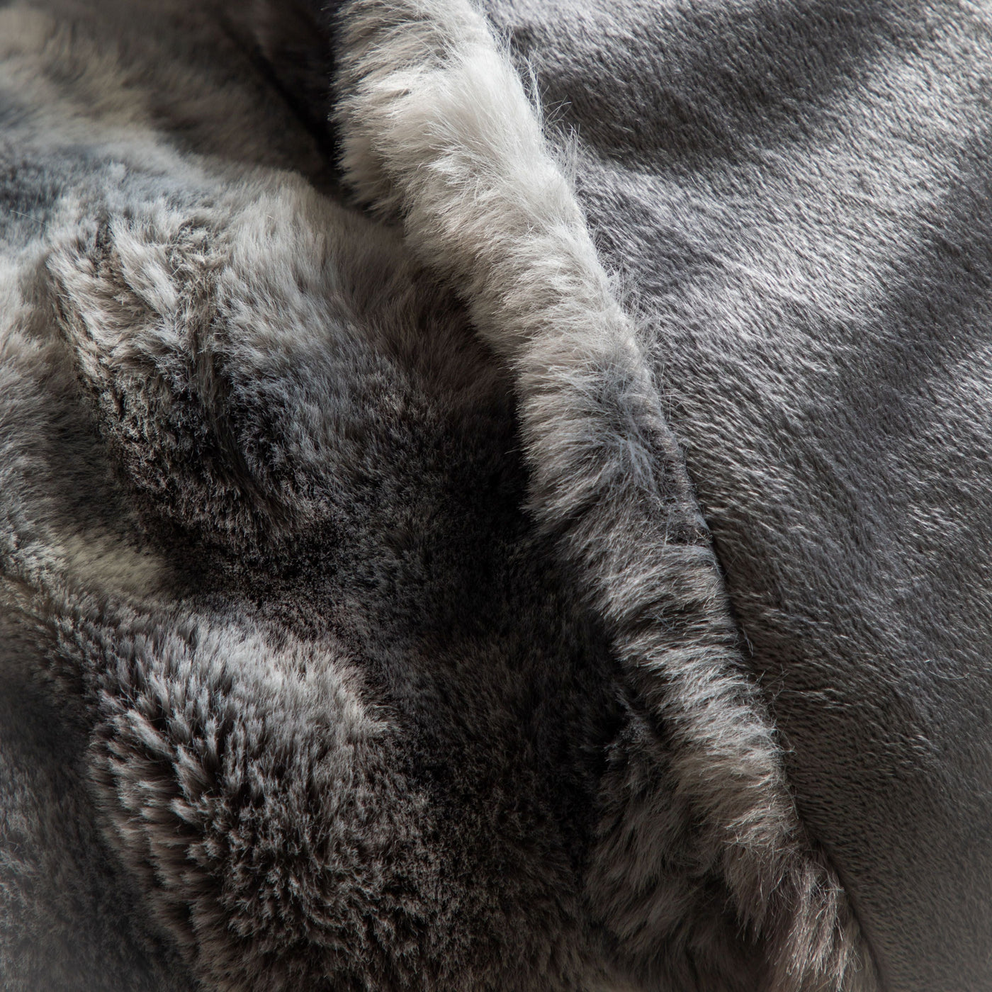 Marshmallow Marble Rabbit Fur Throw