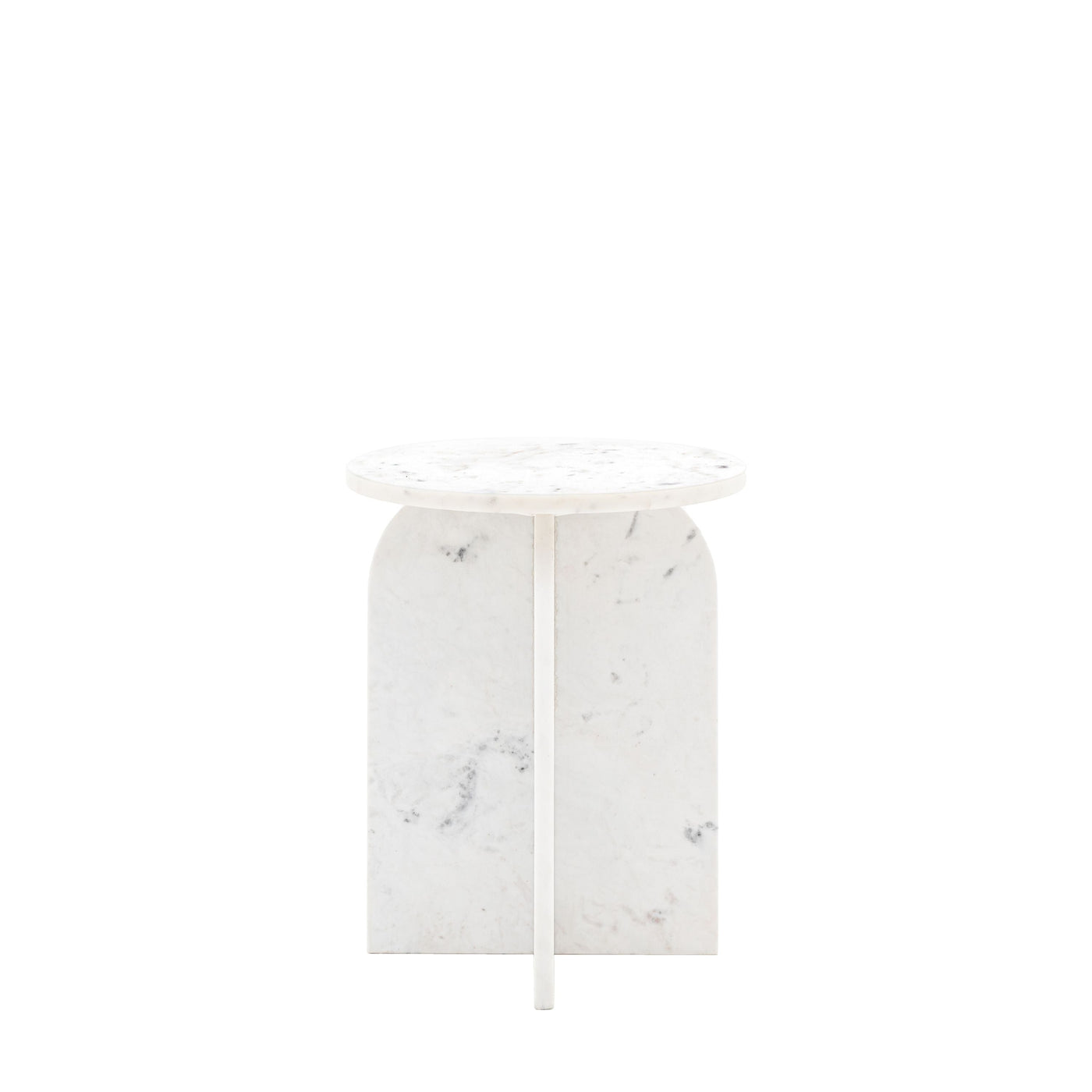 Amalfi Side Table White