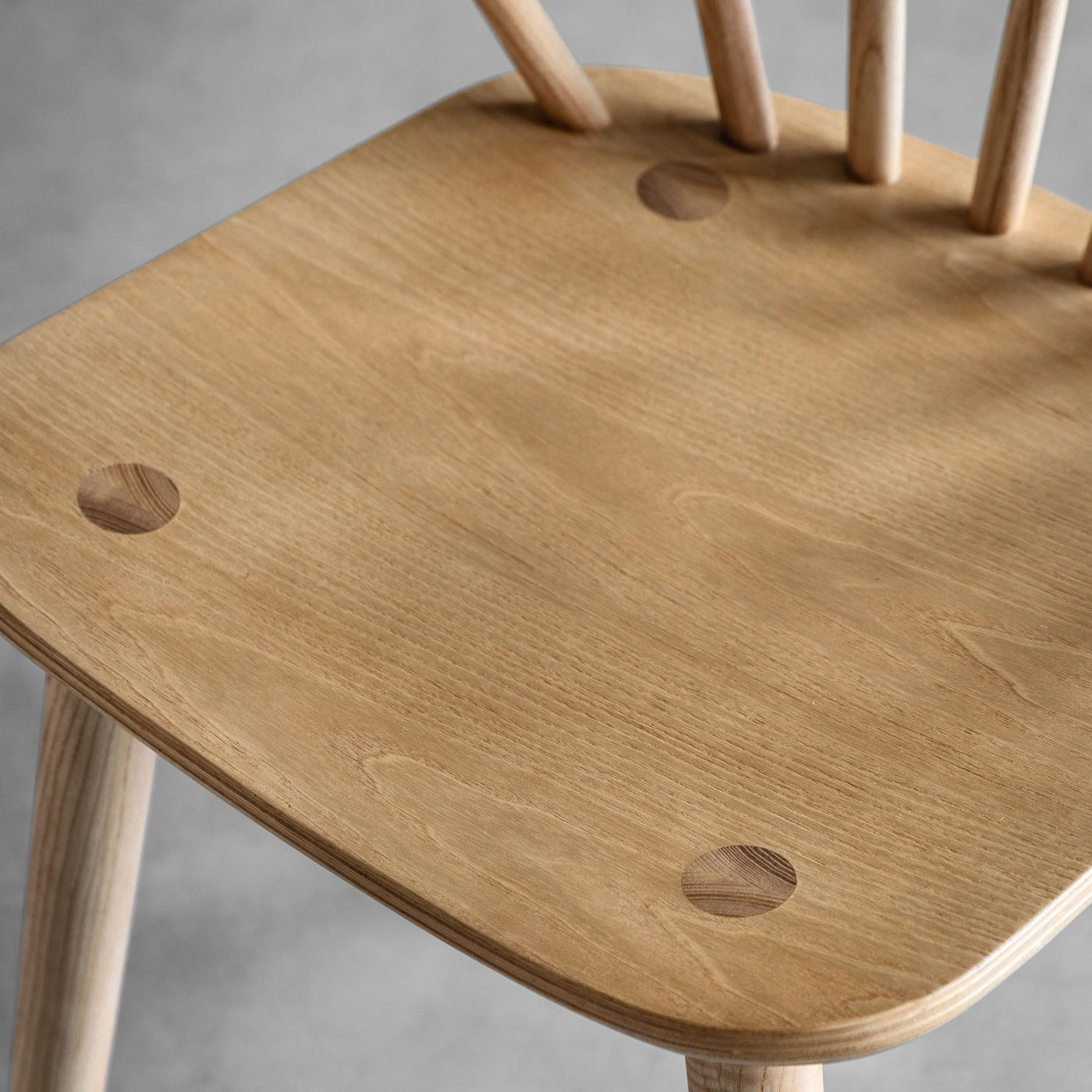 x2 Craft Dining Chairs Natural