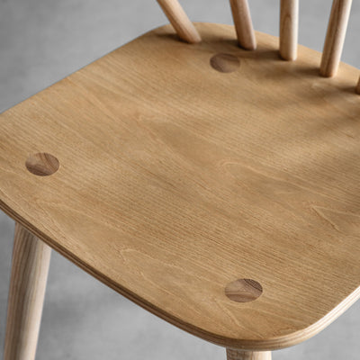 x2 Craft Dining Chairs Natural