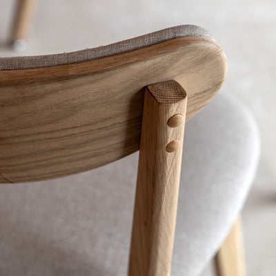 x2 Hatfield Dining Chairs Natural