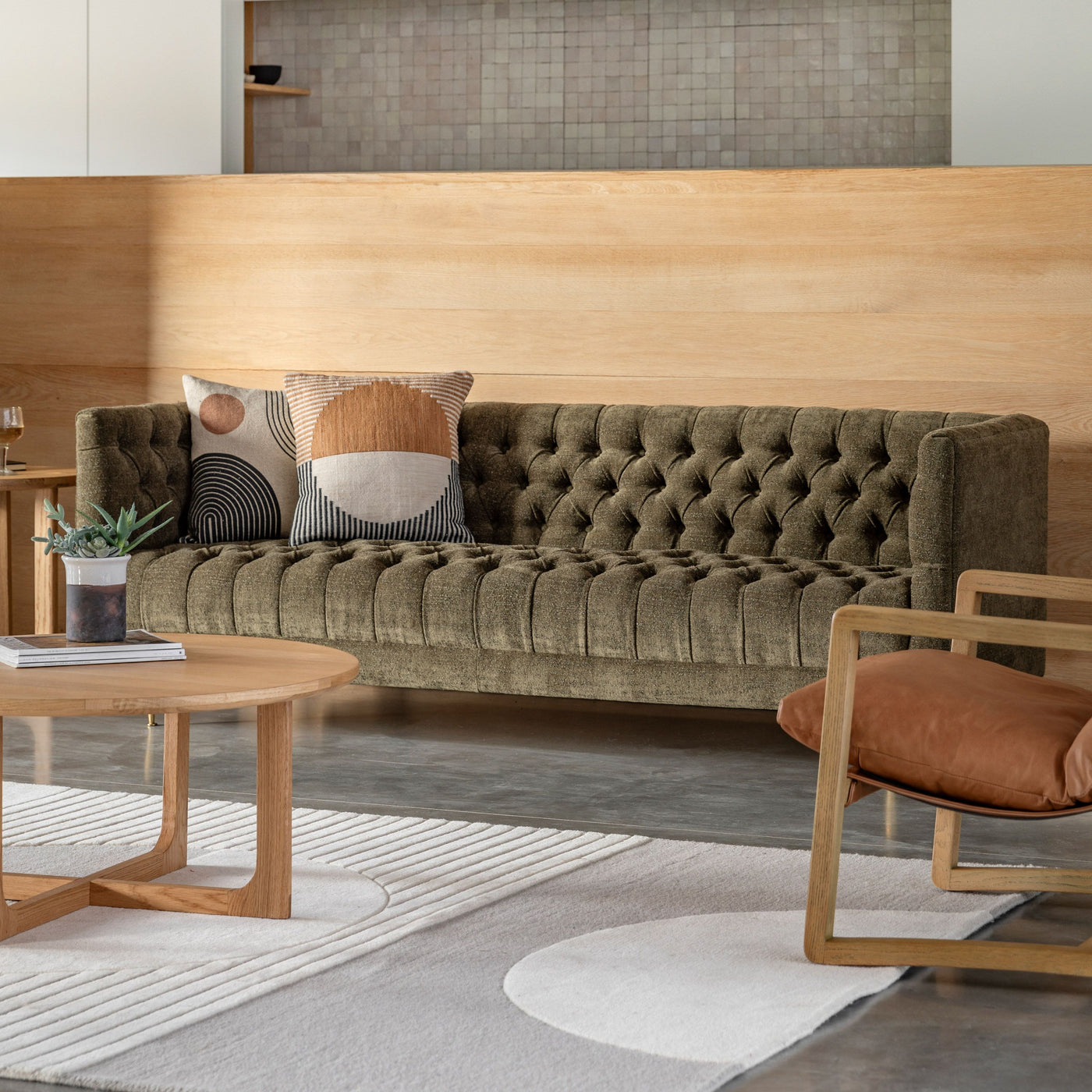 Dalton Sofa Moss Green