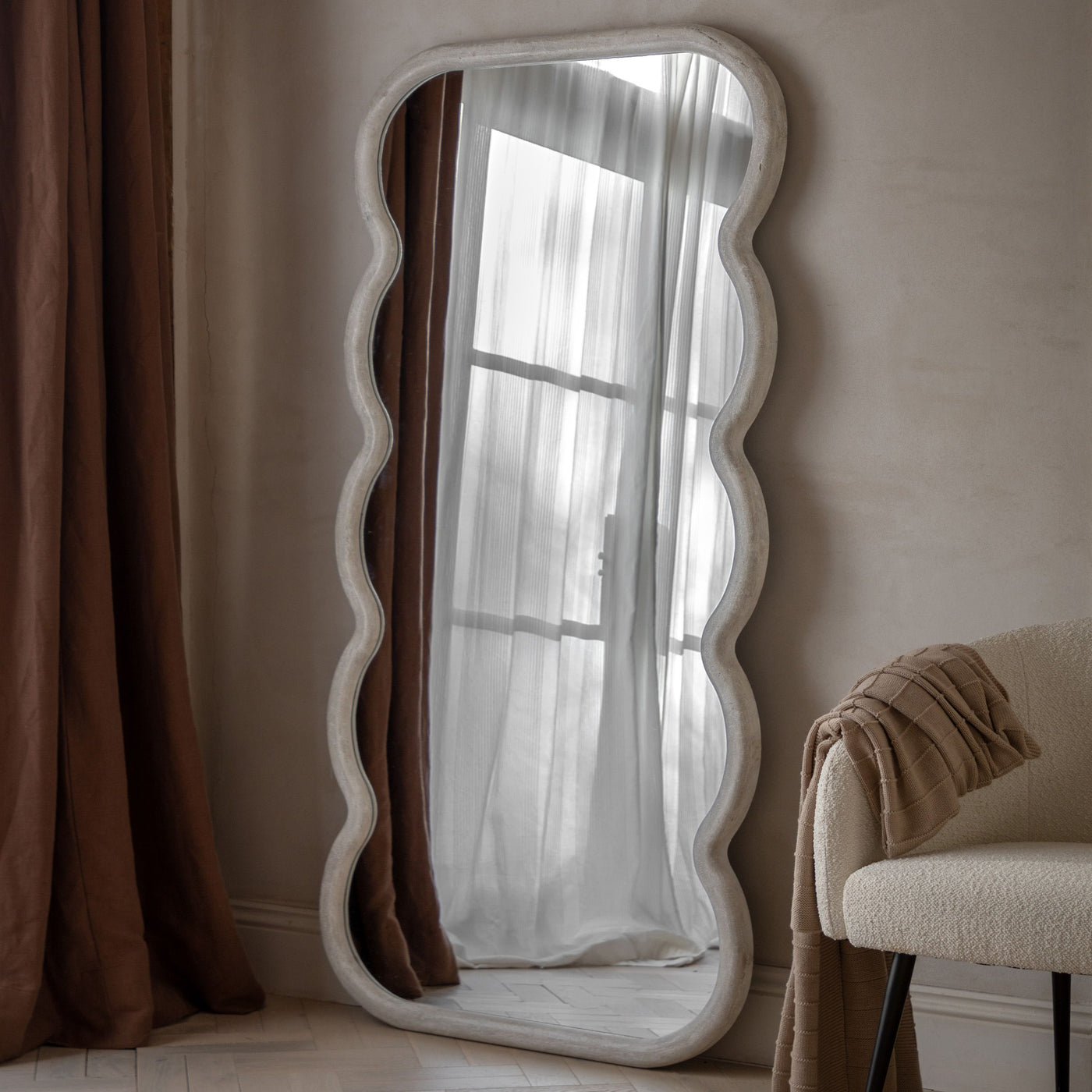 Como Curved Mirror Large