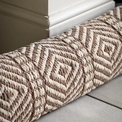 Thea Woven Draught Excluder Cream