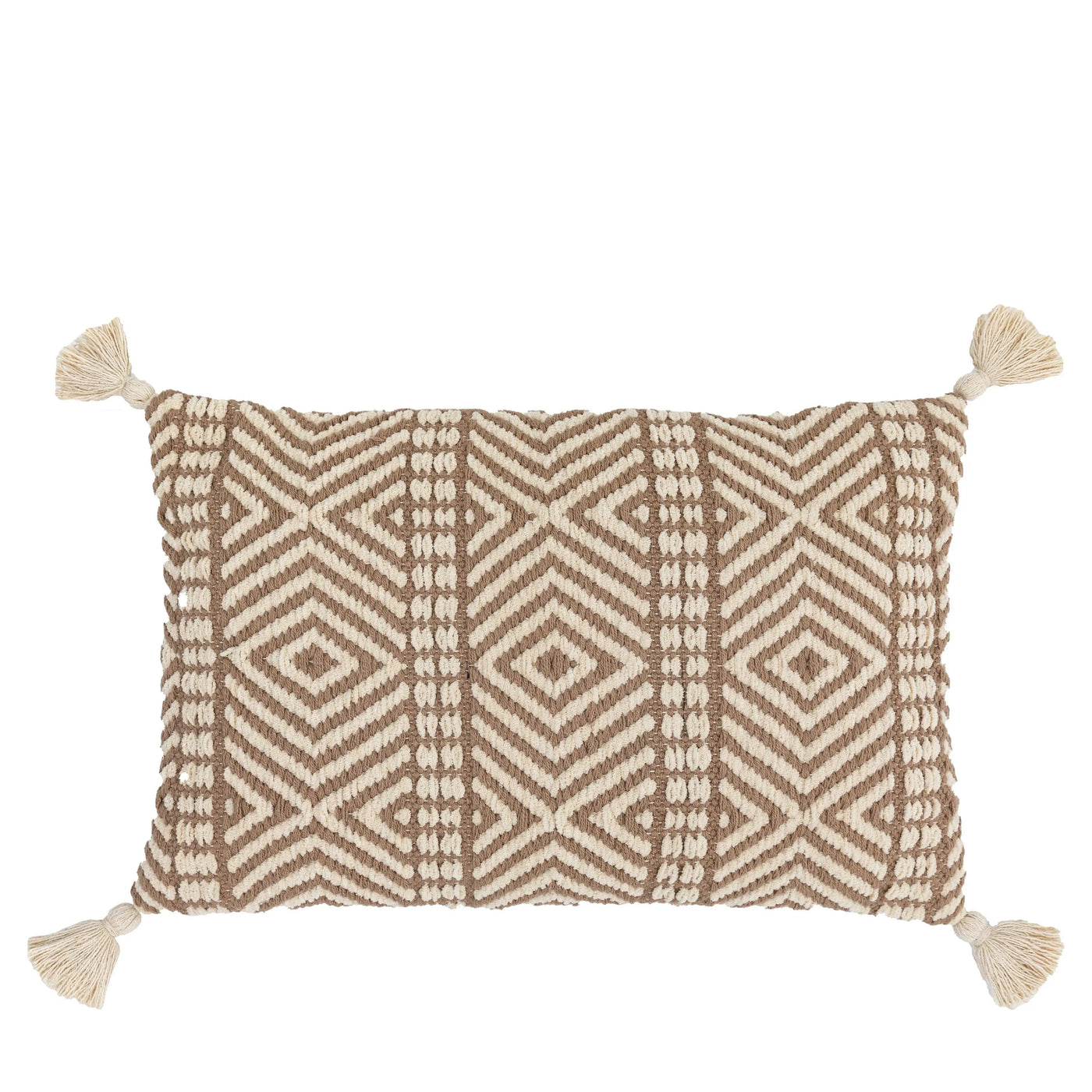 Thea Woven Cushion Cream