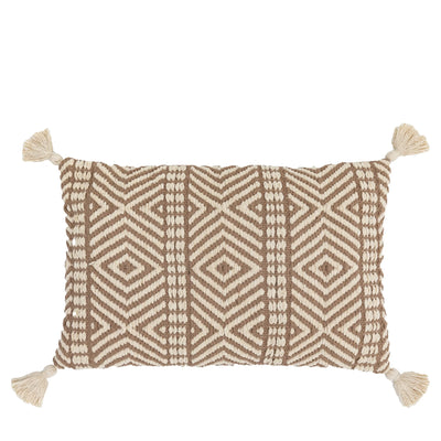 Thea Woven Cushion Cream