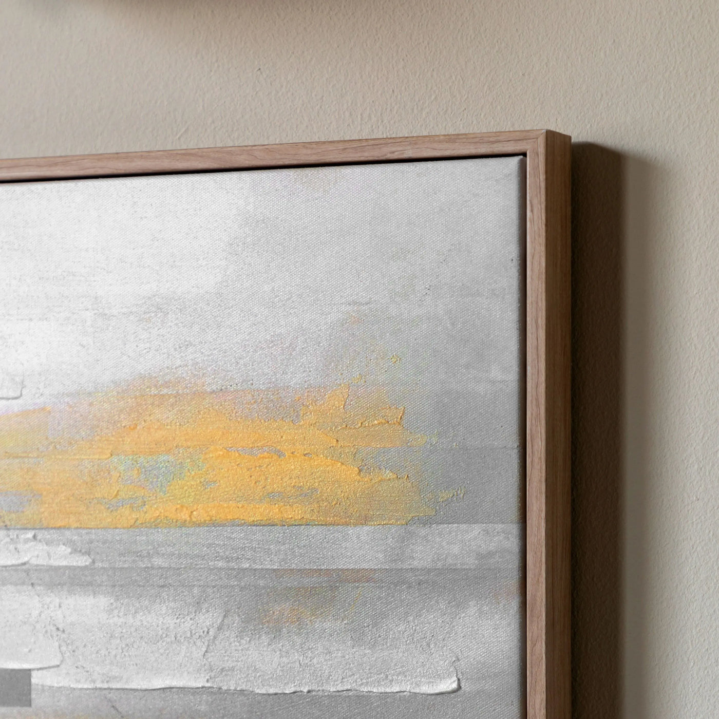 x2 Modern Sunset Framed Canvas