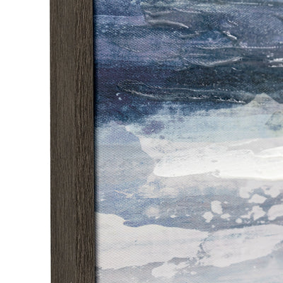 Tidal Scape Framed Canvas