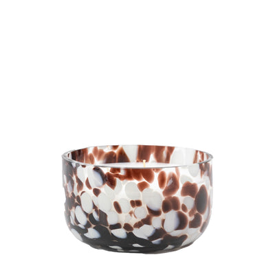 Peony and Musk candle in Confetti Glass Medium