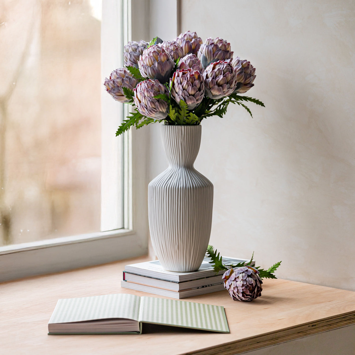 Faux Stem Statement Tropical Lilac