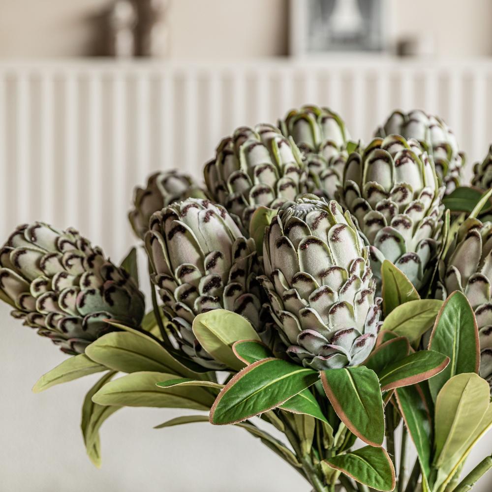 Faux Bunch Statement Tropical Green