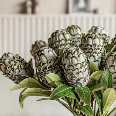 Faux Bunch Statement Tropical Green