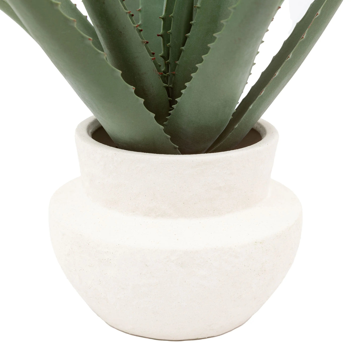 Faux Aloe Vera in Ceramic Pot