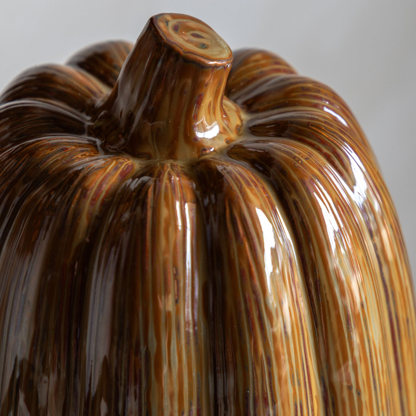 Ceramic Pumpkin Rust