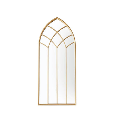 Kirby Outdoor Mirror Gold