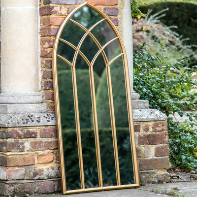 x2 Kirby Outdoor Mirrors Gold