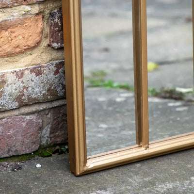 x2 Kirby Outdoor Mirrors Gold
