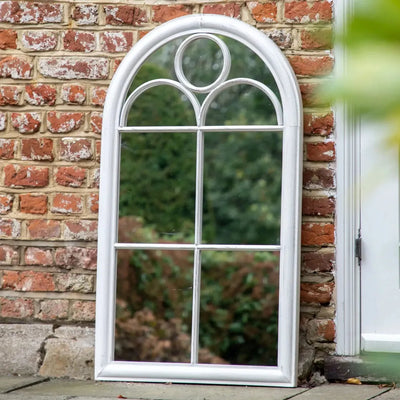 3x Nurstead Outdoor Mirrors White