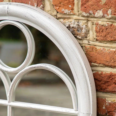 3x Nurstead Outdoor Mirrors White
