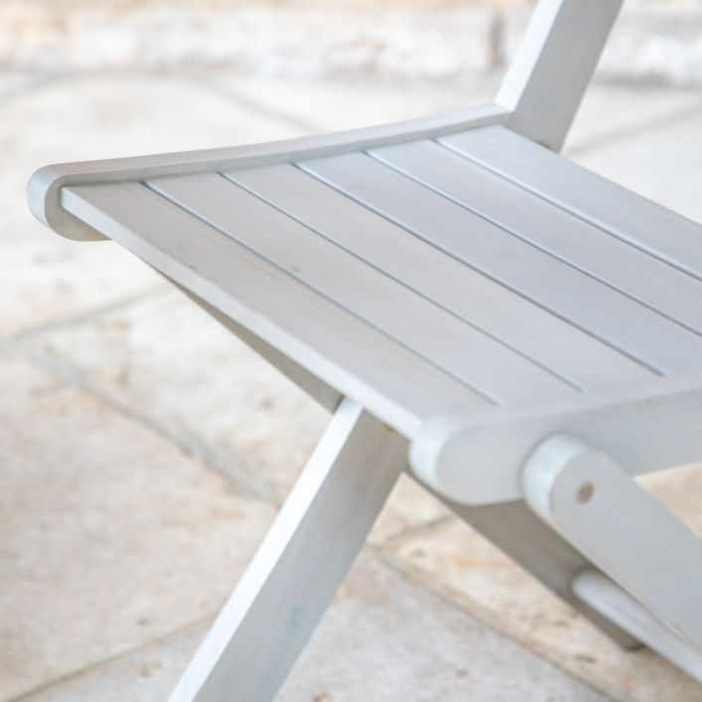 Rezay 2 Seater Bistro Set Whitewash