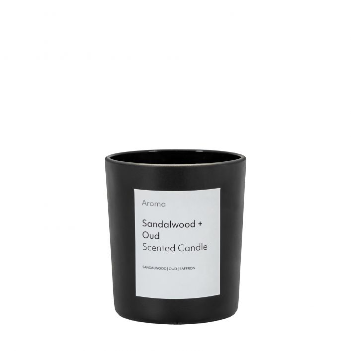 Aroma Votive Sandalwood and Oud Medium