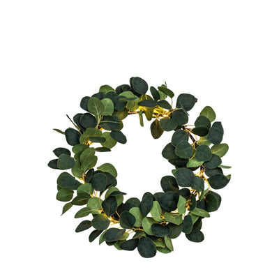 Eucalyptus Wreath 20 LED Lights