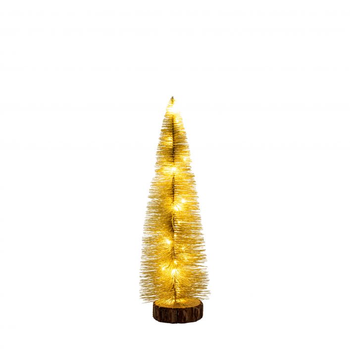 x3 Large Brush Tree with LED Lights