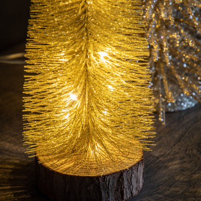x3 Large Brush Tree with LED Lights