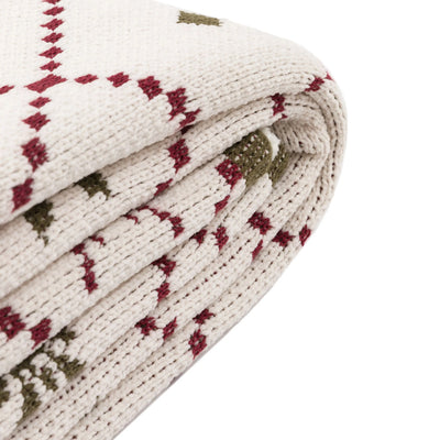 Heritage Fairisle Chenille Woven Throw