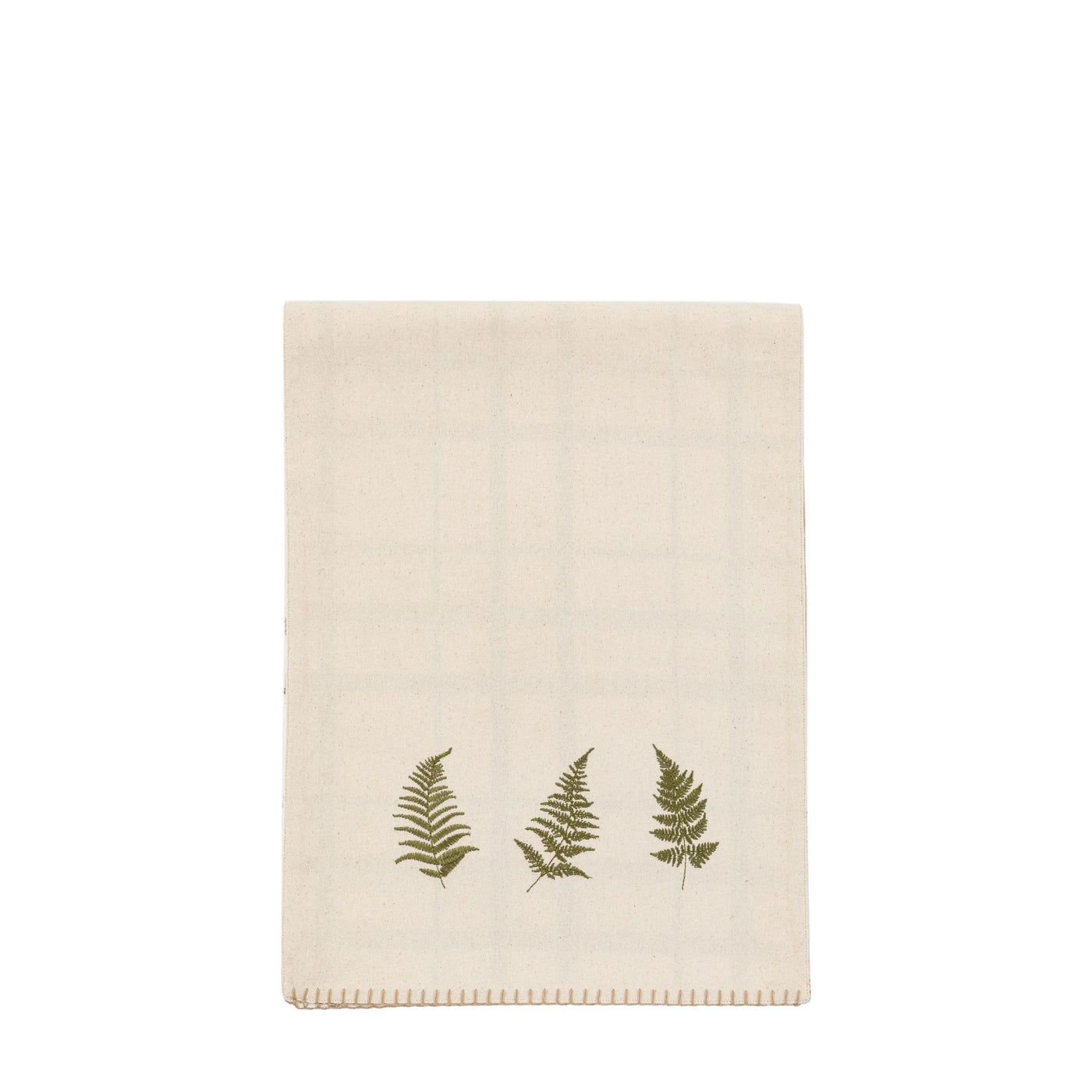 Autumn Woodland Check Table Runner