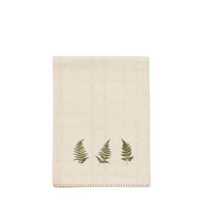 Autumn Woodland Check Table Runner