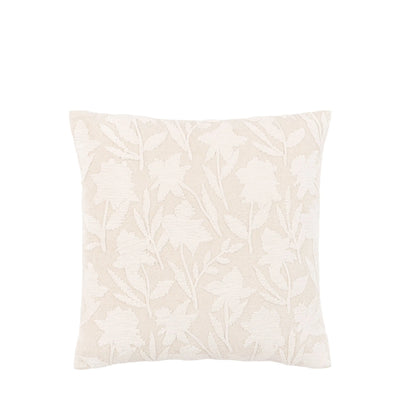 Ewen Floral Cushion Taupe
