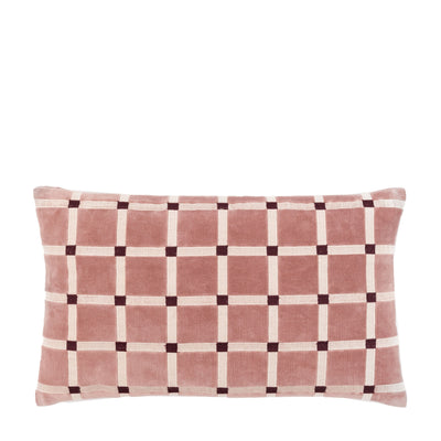 Sana Velvet Cushion Mauve