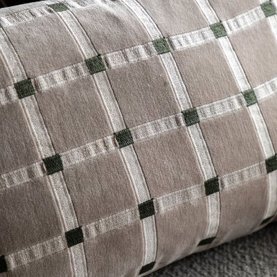 Sana Velvet Cushion Taupe