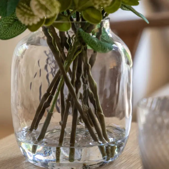 Rose Eucalyptus Vase Arrangement