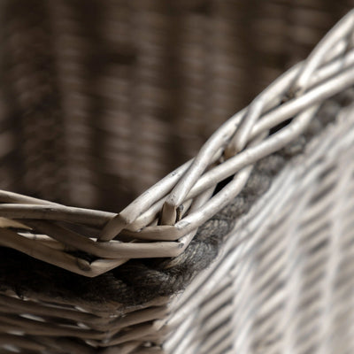 x3 Aspen Woven Log Basket Natural